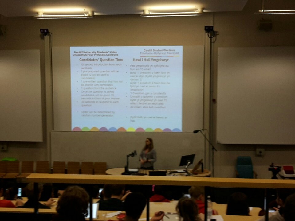 Got some tough questions lined up, good luck candidates! #ElectionsCSU