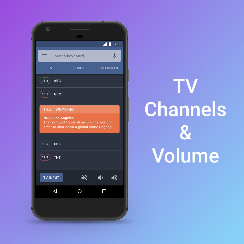 robyteapp's tweet image. Introducing a major update to RoByte for Android!

Roku TV owners can now change their TV channels as well as adjust volume and inputs.