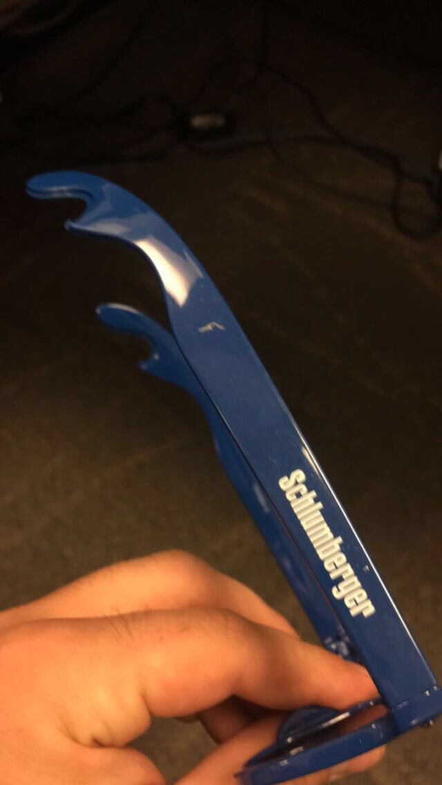 TotalBFM's tweet photo. Throwing out all other company swag from the career fair besides the bottle-opener sunglasses #TBFM https://t.co/hXzhvY6DCF