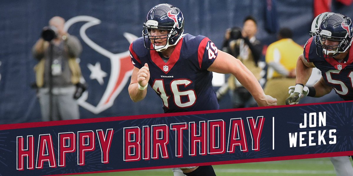 Oh snap, it's @jonweeks46's birthday!  RT to help wish 4⃣6⃣ a #HBD!  🎉🎈 https://t.co/0n6DvNd4Ds