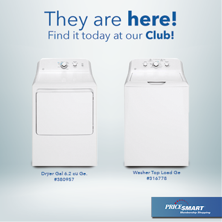 PriceSmartar's tweet photo. We heard you were asking for these two and here they are!!! 
Find your laundry solution at your Club! https://t.co/3i2G5ZITUr