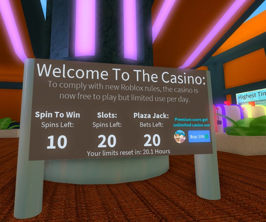 Widgeon On Twitter In Case Anyone Was Wondering Why The Casino - robux spintowin