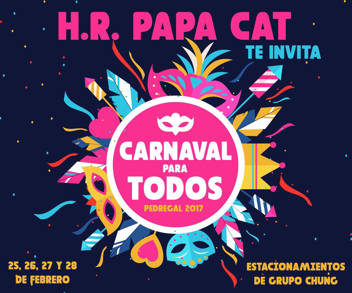 JC_Pedregal's tweet photo. Compartamos en familia y cerca de casa estos 4 días de carnaval! Gracias al @hrpapacat  #Pedregal #TeEsperamos #NoFaltes https://t.co/SAucTqnjAQ