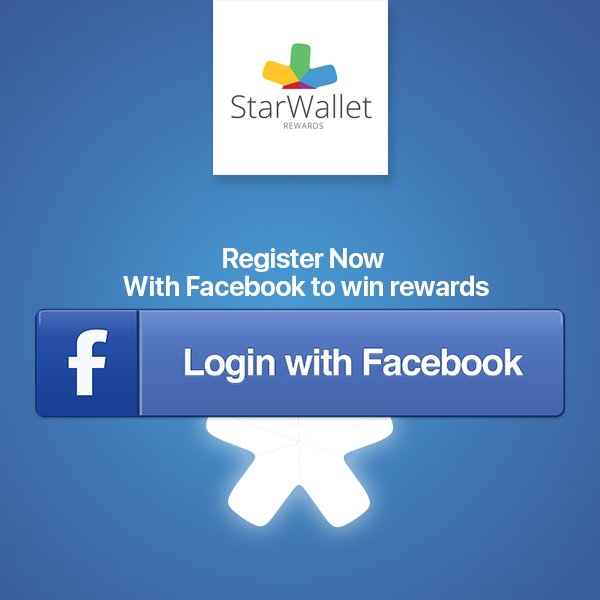 StarWallet's tweet photo. You can register in #Starwallet with your Facebook account 
Play Store: https://t.co/VnyjCZOGjp
Apple Store: https://t.co/LfdcRTk1rA https://t.co/RmsCoPXp5O
