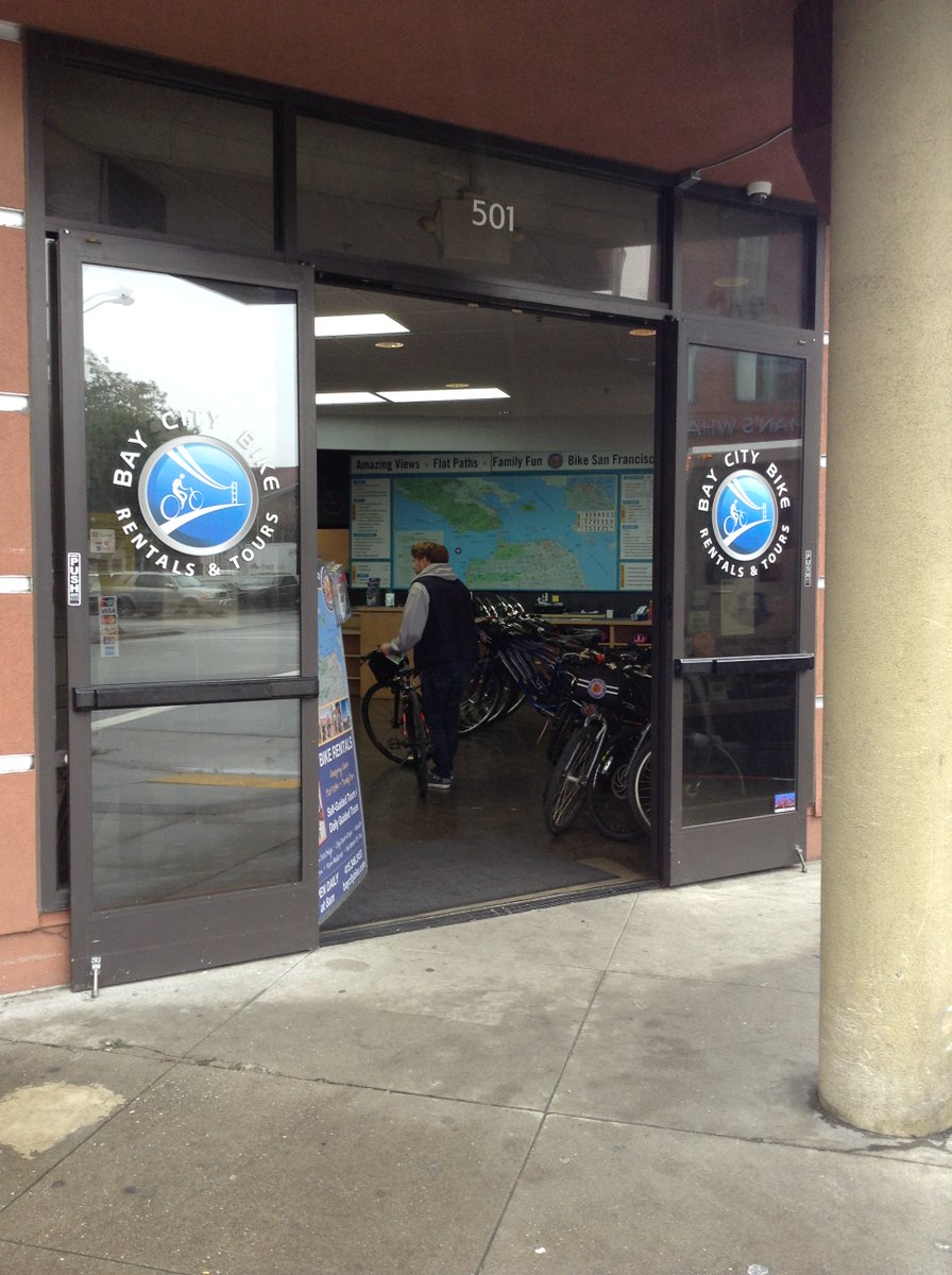 SFBusTours's tweet photo. Buses are fun, but now it’s time to get some exercise with bikes from Bay City Bikes! Ask your sales person about discounted tickets we sell https://t.co/PYlAERXwFA