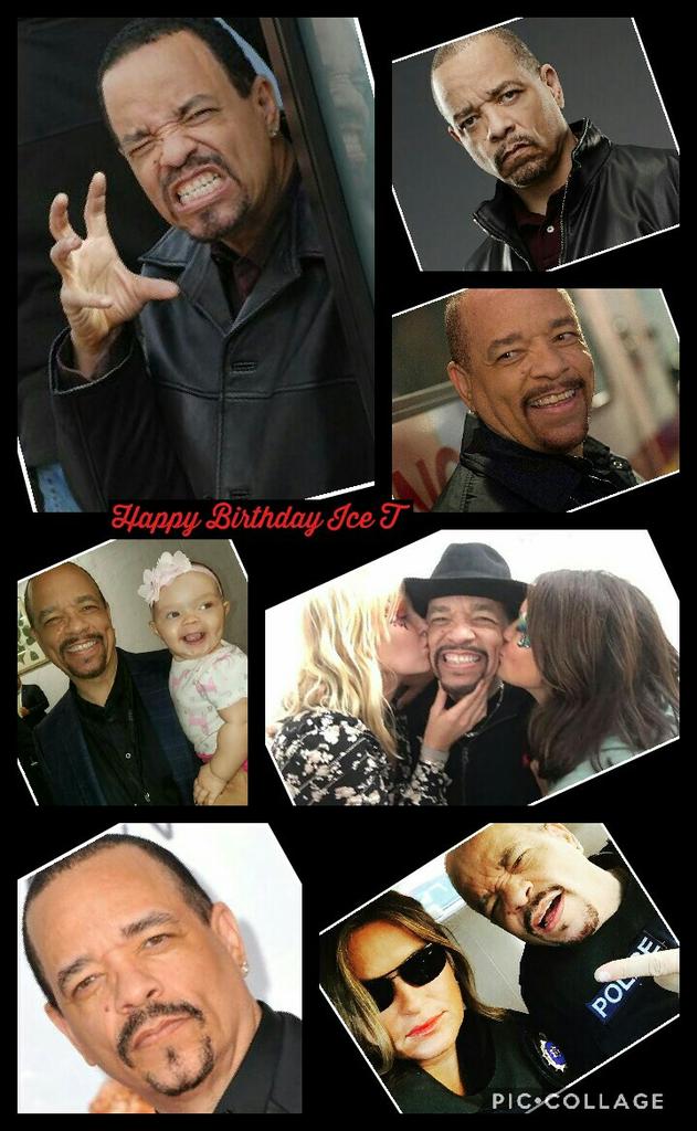 Happy birthday Ice T hope you have a great day     