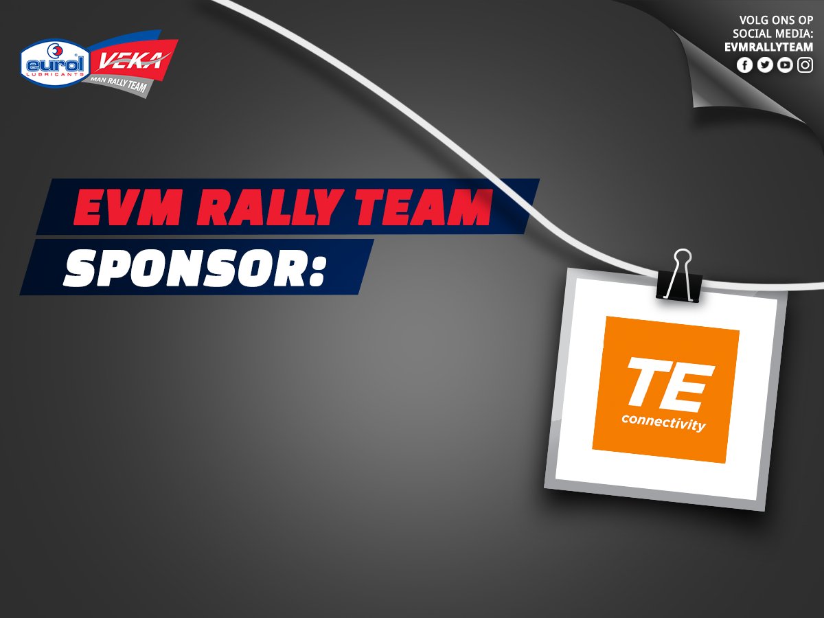 Nog een prachtige sponsor die onze <a href="/dakar/">DAKAR RALLY</a> mede mogelijk maakt: <a href="/TEConnectivity/">TE Connectivity</a>! Lees meer over dit bedrijf op: bit.ly/2iUWdX3