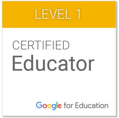 Awwww yeahhhhh!! #google #certifiededucator @GoogleForEdu