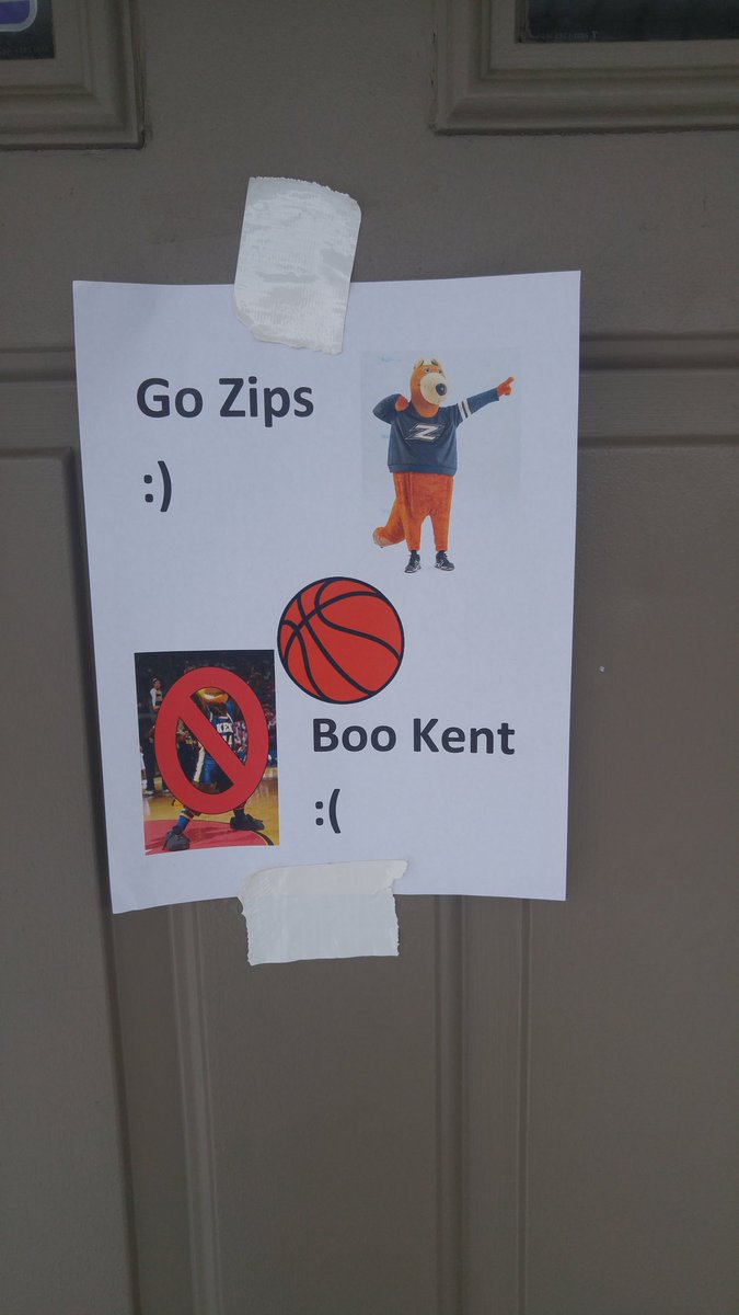 AkronKappaSigma's tweet photo. A little late to the party but we're supporting the Zips anyway we can! #GoZips #BeatKentWeek https://t.co/eSPNcj6tLu