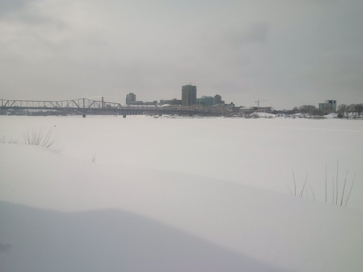 OttawaRowing's tweet photo. What you do when you live in a winter wonderland & are desperate for water. #Floridabound #somuchsnow #mustrow https://t.co/w5nAbIZ7WZ