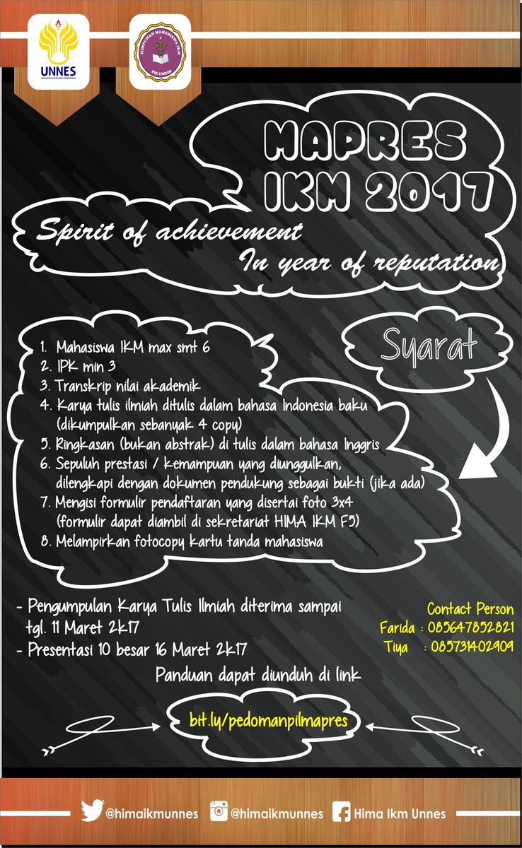 HIMA IKM UNNES (@himaikmunnes) on Twitter photo 