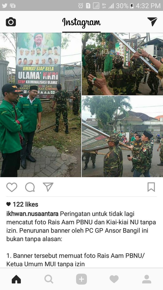 riki_SAlamSegar's tweet photo. Boleh disebarluaskan cc @PartaiSocmed @b3811nez @nu_online Barakallah...NU adalah Organisasi yg mendukung Kesatuan NKRI..jangan asal catut https://t.co/flTXPCuwtq
