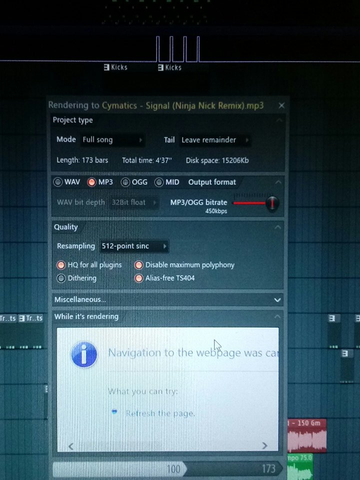 NinjaNickBiatch's tweet photo. @CymaticsFM gave everything i had for the signal remix. No better feeling. #Live2Compete #Cynatics https://t.co/r0lwIdl1KP