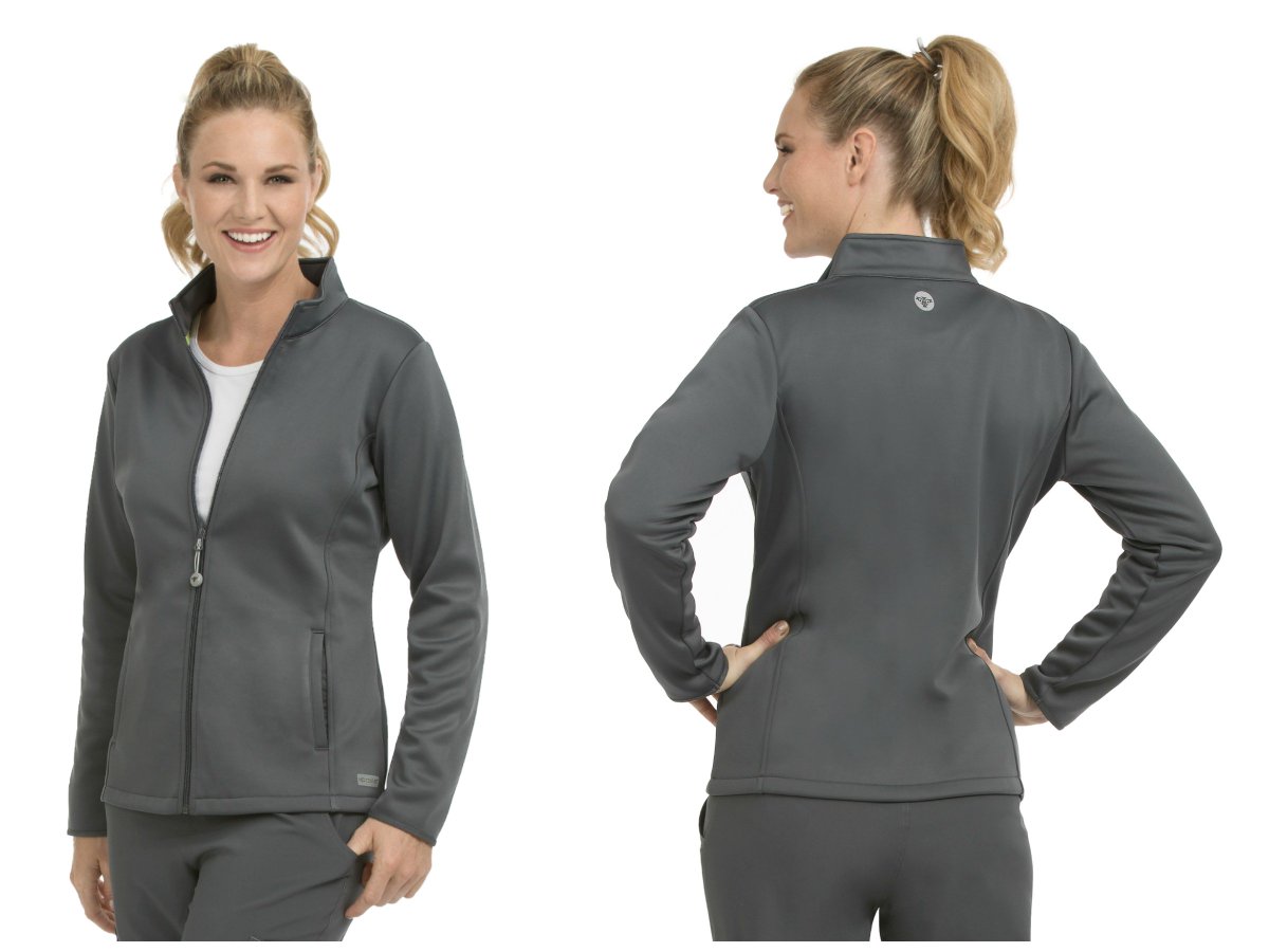 MedCoutureScrub's tweet photo. #MedCouture Med Tech Jacket is fleece lined and features 4 pockets for stashing all your shift supplies. #scrubs https://t.co/p85E5U1MuK