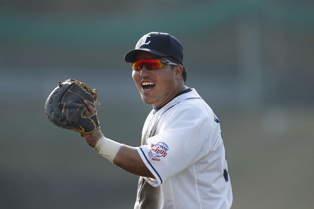 今日も4番に座り適時打を放った、3/3といえば背番号「33」 #山川穂高