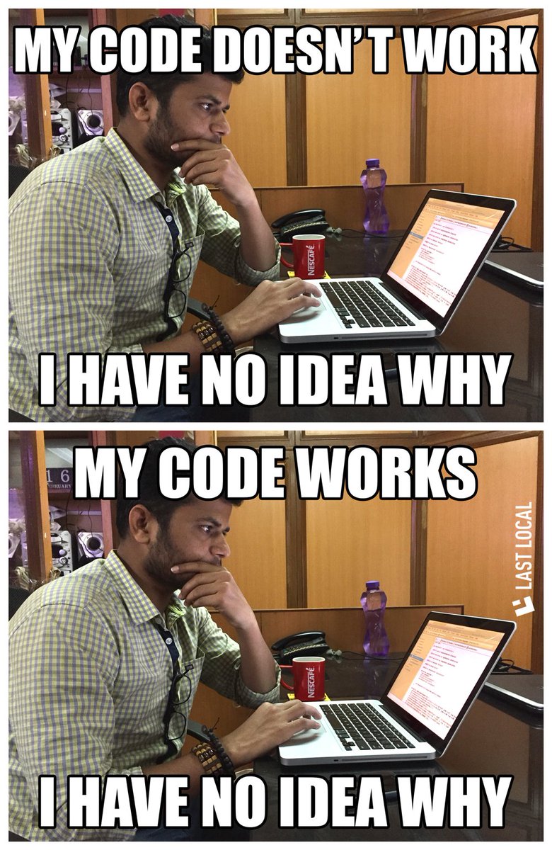 lastlocalapps's tweet image. Developer Dilemmas.

#lastlocal #mobilsapps #agencylife #developerslife #appdevelopers #techies #digitalmarketing #retail #startups #codes