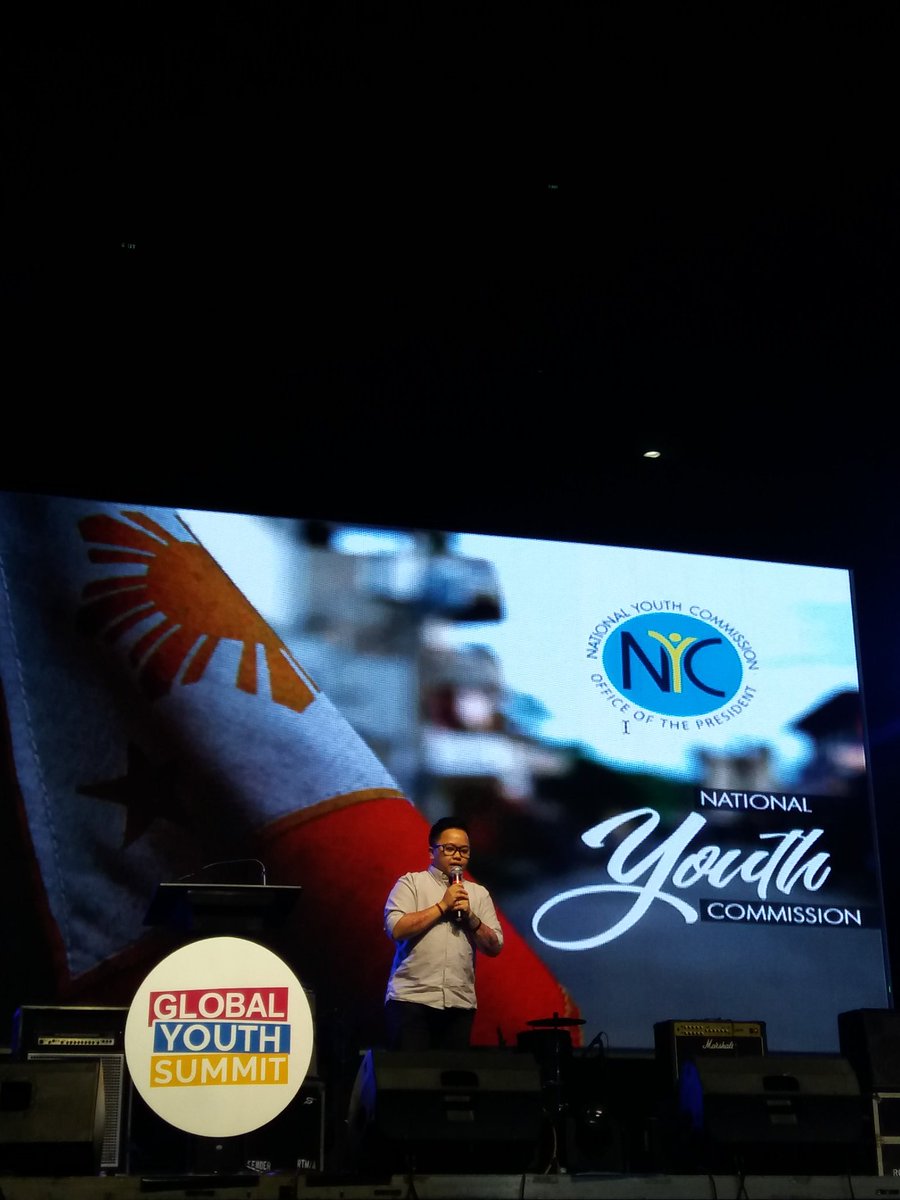 MelvinSalinasal's tweet photo. NYC Chairperson Aiza Seguerra promotes youth empowerment. "Know your passion and work on it."
#GlobalPeace #GlobalYouth4SDGs #GYS2017 #GPYE https://t.co/rvVUpnNt1H
