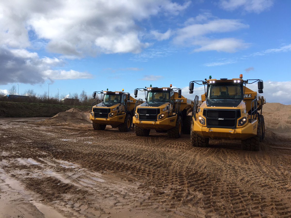 New #Bell #B30E's for our latest contract. #StokeyPlant #InvestingForTheFuture