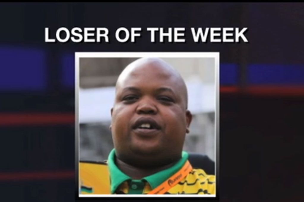 justicefactor's tweet photo. [WATCH] #JFactor: @justicemalala announces the #WeeklyLoser: #CollenMaine >> https://t.co/J7ezurD5ac https://t.co/k7yFK5uIW0