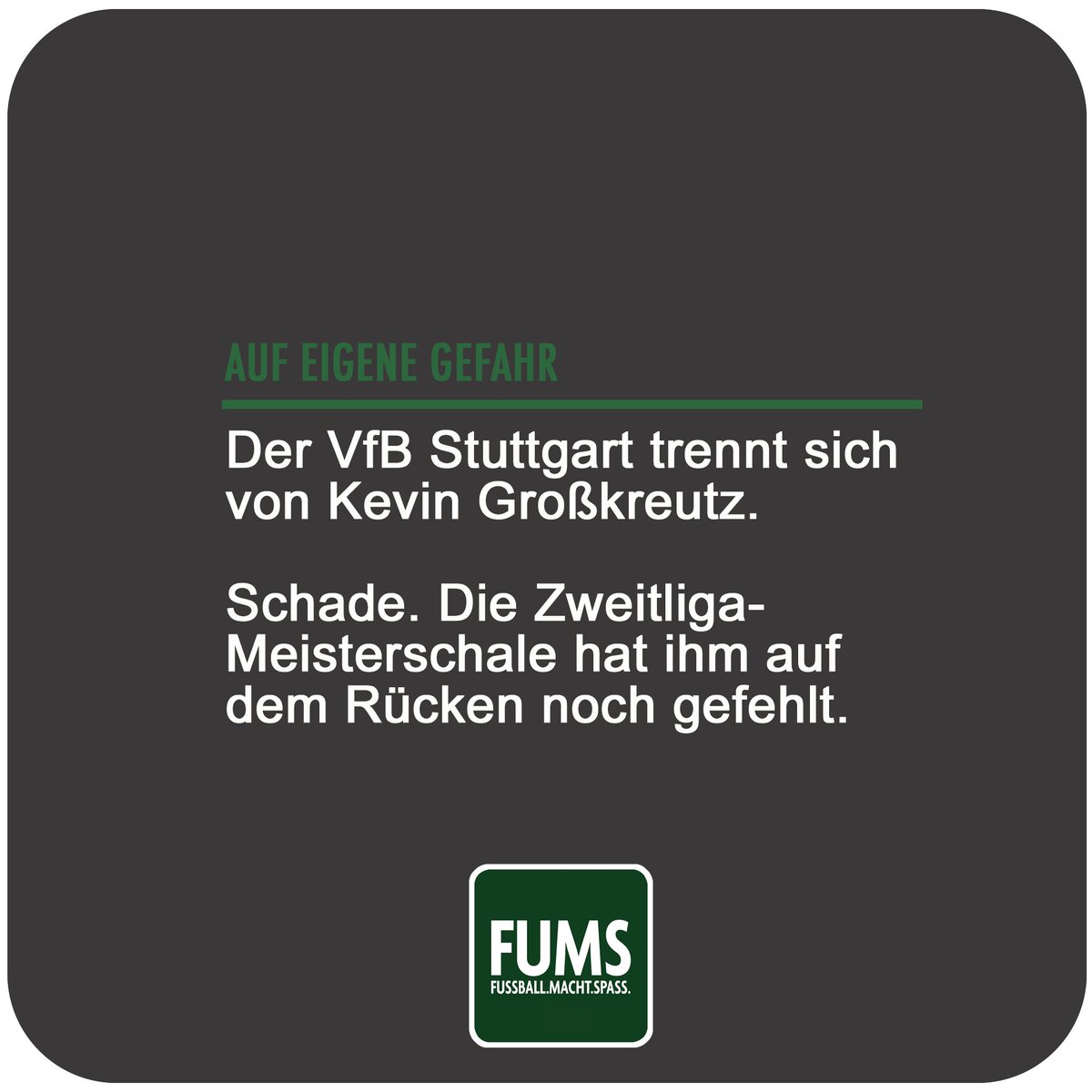 fums_magazin's tweet photo. Jetzt bleibt für #Großkreutz eigentlich nur noch #Werder Bremen... #Problemkinder
___
#aufeigeneGefahr https://t.co/sgVZohl4bJ