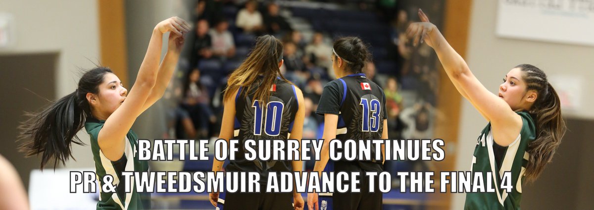 Battle of Surrey continues
Semifinal LT vs PR @ 3.30 
<a href="/PRThunderBall/">PRThunderBasketball</a> <a href="/ltsssports/">Tweedsmuir Sports</a> <a href="/JesusShuttles12/">Mark Henry</a> <a href="/htsumura/">Howard Tsumura</a> <a href="/TomZillich/">Tom Zillich</a> <a href="/TheNowNewspaper/">Helli</a>