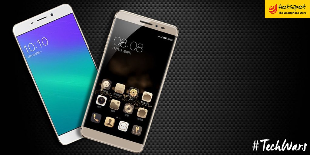 Hotspot_Store's tweet photo. With almost similar specs #OppoF1Plus & #CoolpadMaxA8 are quite same yet different in terms of processor & front camera!Your pick?
#TechWars https://t.co/5AilNNYmTj
