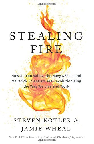 Reading Stealing Fire on my way to Calgary to share some marketing &amp; business insights with AlbertaFarmFresh Producers Association. Wow!