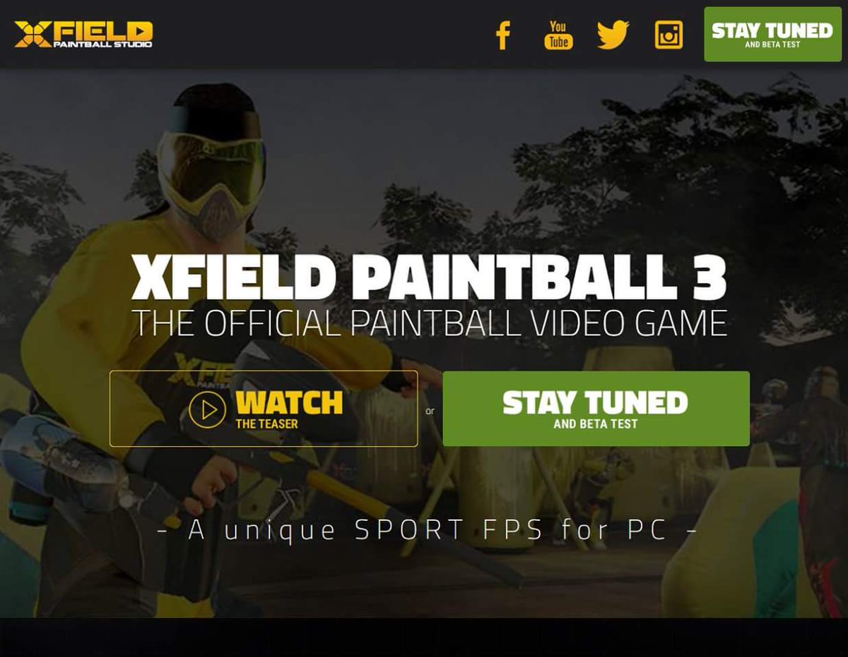 XField PaintBall revamps its website. Go take a look  at xfield-paintball.com
#xfp3 #paintball