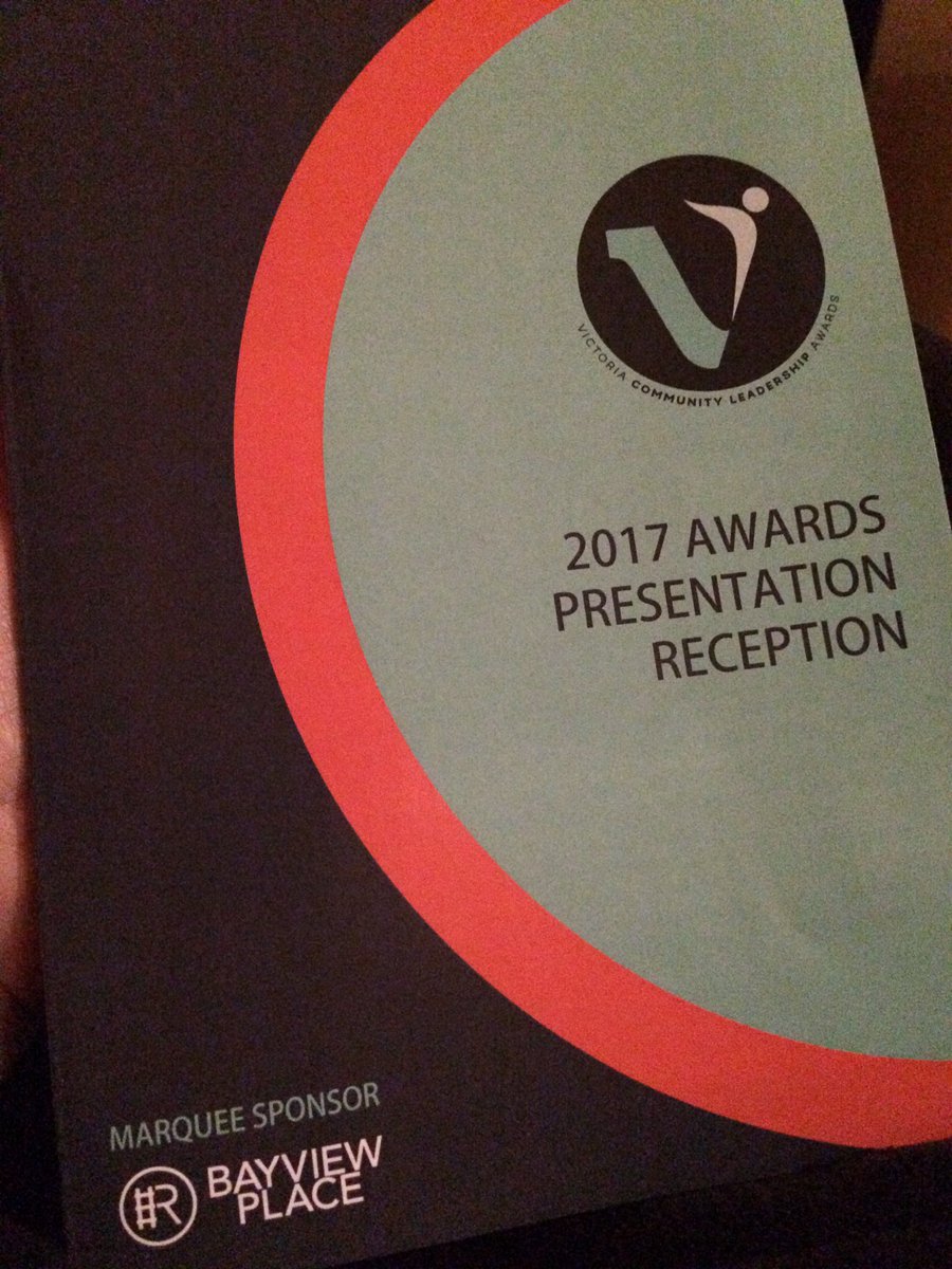 TanyaSmithBC's tweet photo. Congratulations to all the #VCLA2017 recipients. You are all so inspiring! #yyj https://t.co/JUzVdiYlpm