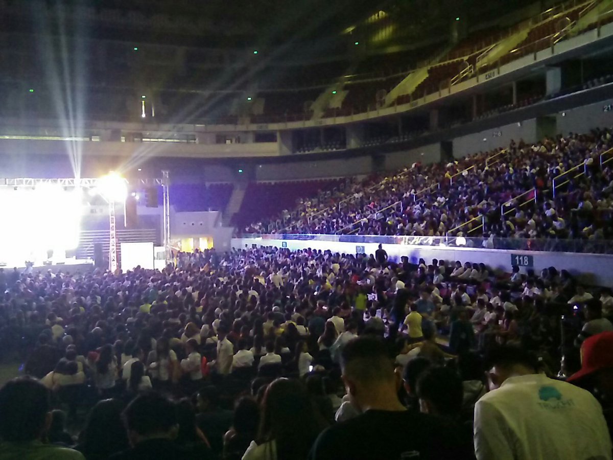 Thousands of youth attend #GlobalPeace #GYS2017 #Youth4Service #YouthLeadSDGs #globalyouth4sdgs #Manila #Philippines