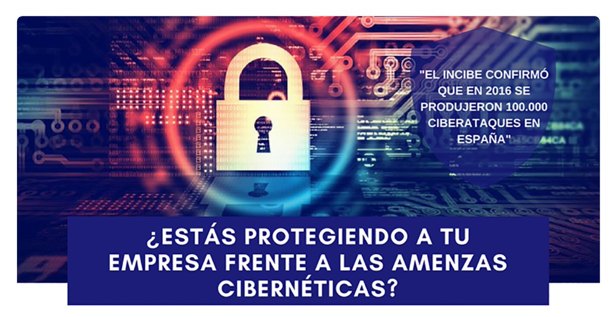 CEAJE's tweet photo. II jornada de CIberseguridad especializada para empresas. 7 de marzo. 
@CEAJE #Proceus
 https://t.co/Zjdshk4Xug https://t.co/BQwoYDmAgb