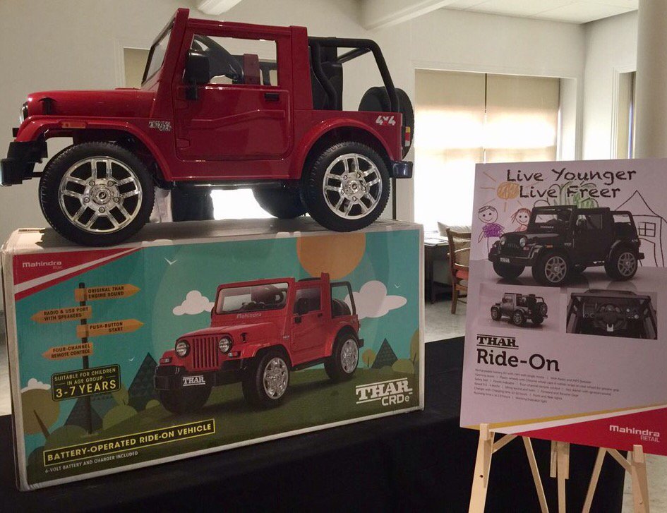 mahindra kids jeep