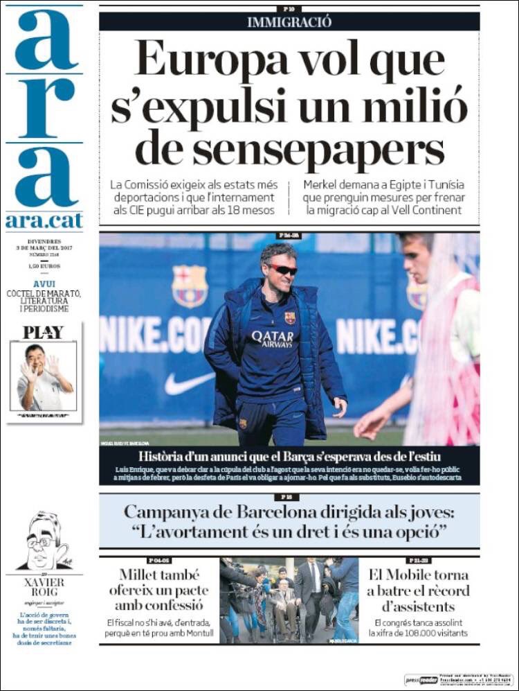CanBenet's tweet photo. #PortadesNacionals #canbenet
#fundaciodali #europa #millet #corrupcio #garrotxa #montagut https://t.co/F6b8USeETS