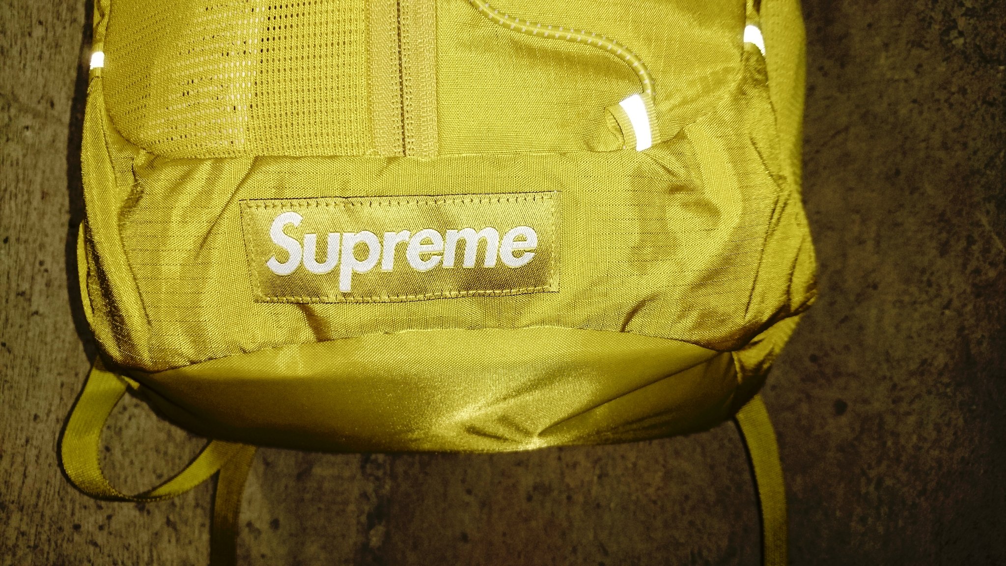 Buy Supreme Backpack 'Gold' - SS20B4 GOLD