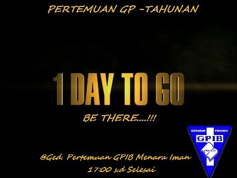 Syalom GPerssss 🙏😀😉

Tinggal 1 hari  lagi acara "PERTEMUAN TAHUNAN GP GPIB MENARA IMAN" diadakan 😄😍😍

Yuk.. (1/3)