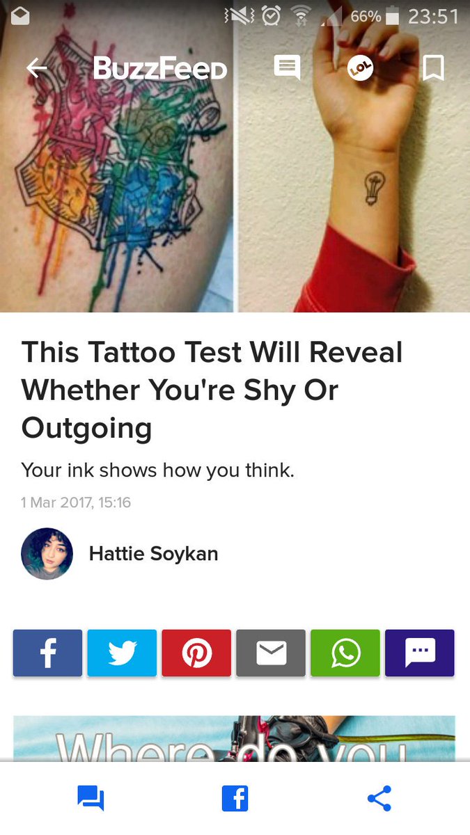 LaraGrace's tweet photo. @BuzzFeed have used my tattoo on 3 of their articles now! Maybe I should charge royalties.... https://t.co/7CUNRlM25w