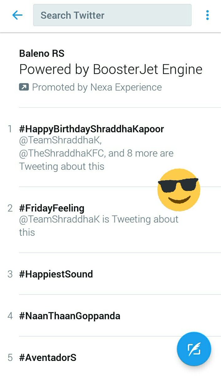 WeLoveShraddhaK's tweet image. #HappyBirthdayShraddhaKapoor is trending like anything 😎❤💃
Well done Shraddha Gems 👏
Keep the love on and on 💕
