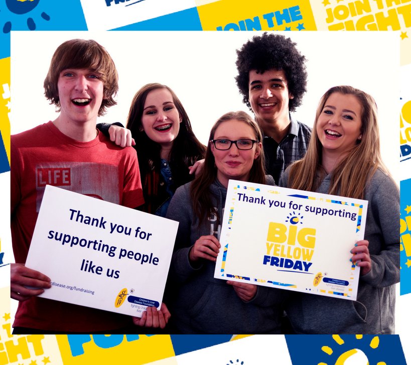 tweetcldf's tweet image. Didn’t have time to take part but want to make a difference this #BigYellowFriday? Text BYFR50 £5 to 70070 to donate £5