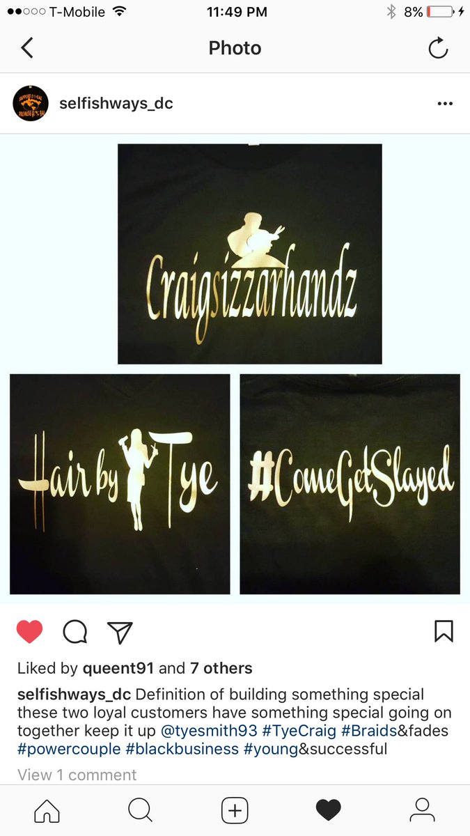 TyeSmith93's tweet image. Yes 💕💕👀👀 check us out 💇🏽🙌🏼🙏🏼👌🙊 

God is so good 😊 #HairByTye #CraigSizzarHandz 💑