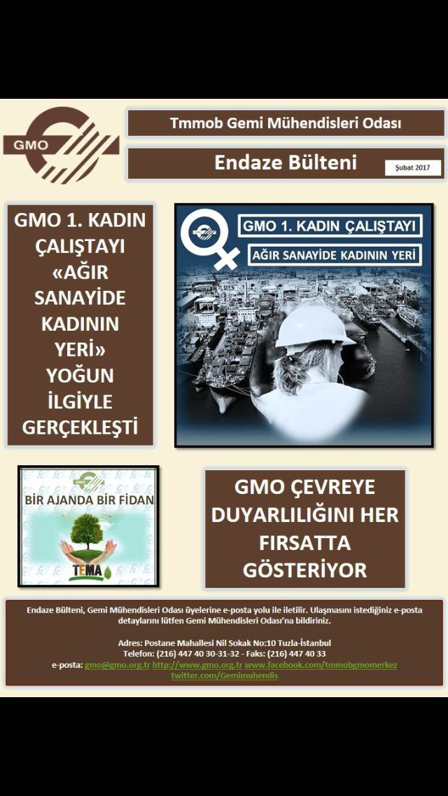 Gemimuhendis's tweet photo. Şubat 2017 Endaze Bülteni Çıktı.
Endaze için; https://t.co/4UyHoZb6AN #endaze https://t.co/FERTh1GrGm