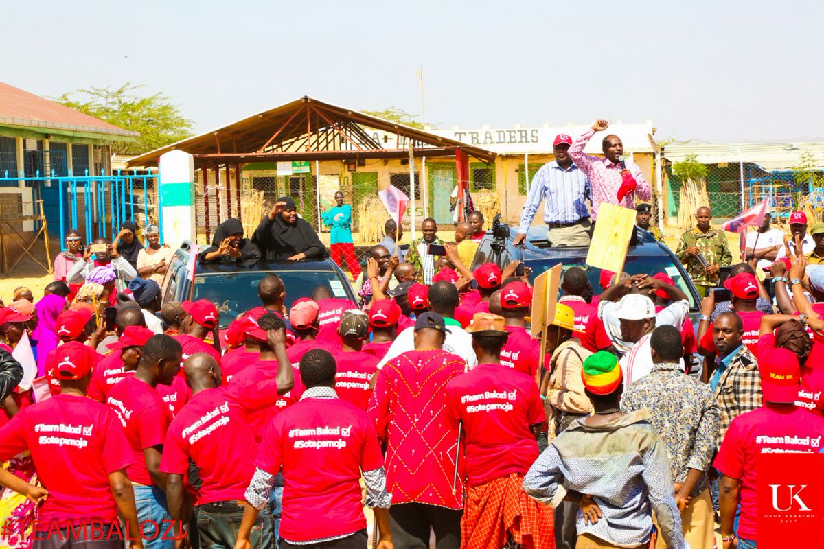 BaloziYatani's tweet photo. #TeamBalozi roadshow kicked off with a grand reception at #Merille #SotePamoja https://t.co/LqzJpzMwqB