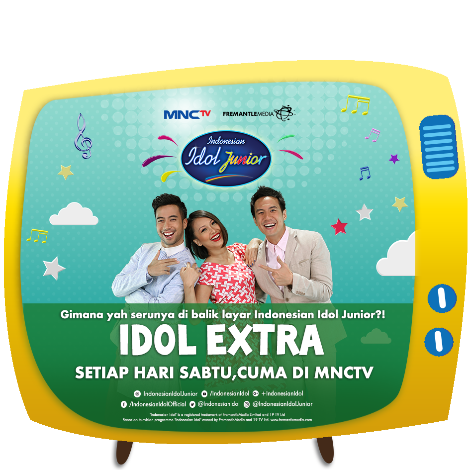 MNCupdate's tweet photo. Keseraun di balik layar, ada di #IdolJr2016 EXTRA ya! Besok Sore cuma di @official_MNCTV https://t.co/R2ue1NokMe