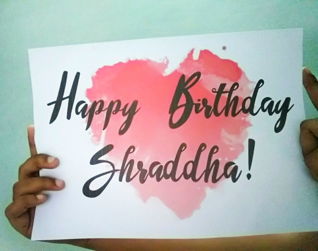 Shraddha Kapoor 24 7 Happy Birthday Shraddhakapoor Hope This Year Gives You Much Love From Friends Family And Fans Nishathiniv Location Chennai India T Co Svzlmhx9ox Shraddha Kapoor 24 7 Happy Birthday Shraddhakapoor Hope This Year Gives You Much Love From Friends Family And Fans Nishathiniv Location Chennai India T Co Svzlmhx9ox