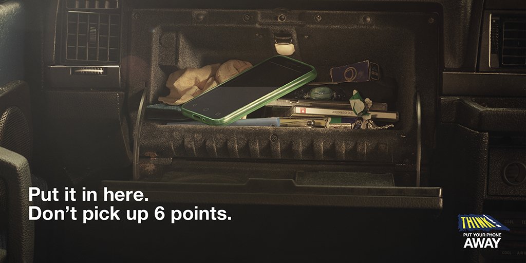 DVLAgovuk's tweet photo. From today it's 6 points and £200 if you hold and use your phone while driving. Put your phone away and #BePhoneSmart https://t.co/osiFXTfOpa