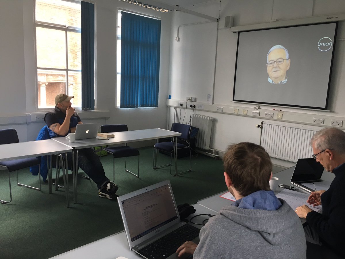 Liam_Steele's tweet photo. @UnionTheology @UnionLiverpool working hard with their weekly lectures. High quality #theologicaltraining centred in the #church. https://t.co/vOlDbPM31P
