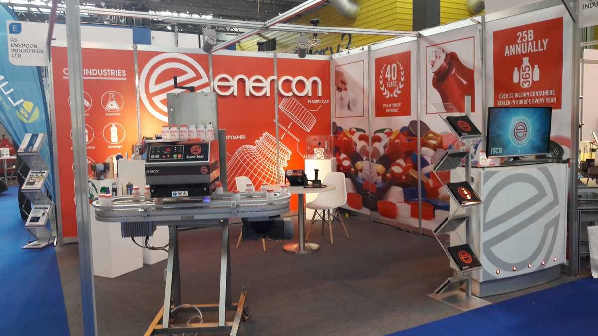 enerconinduk's tweet photo. #easyfairs 2017 is officially open! Enercon is dealing in sealing on G6. #pack2017 #capsealing https://t.co/KNxyHSmEmS