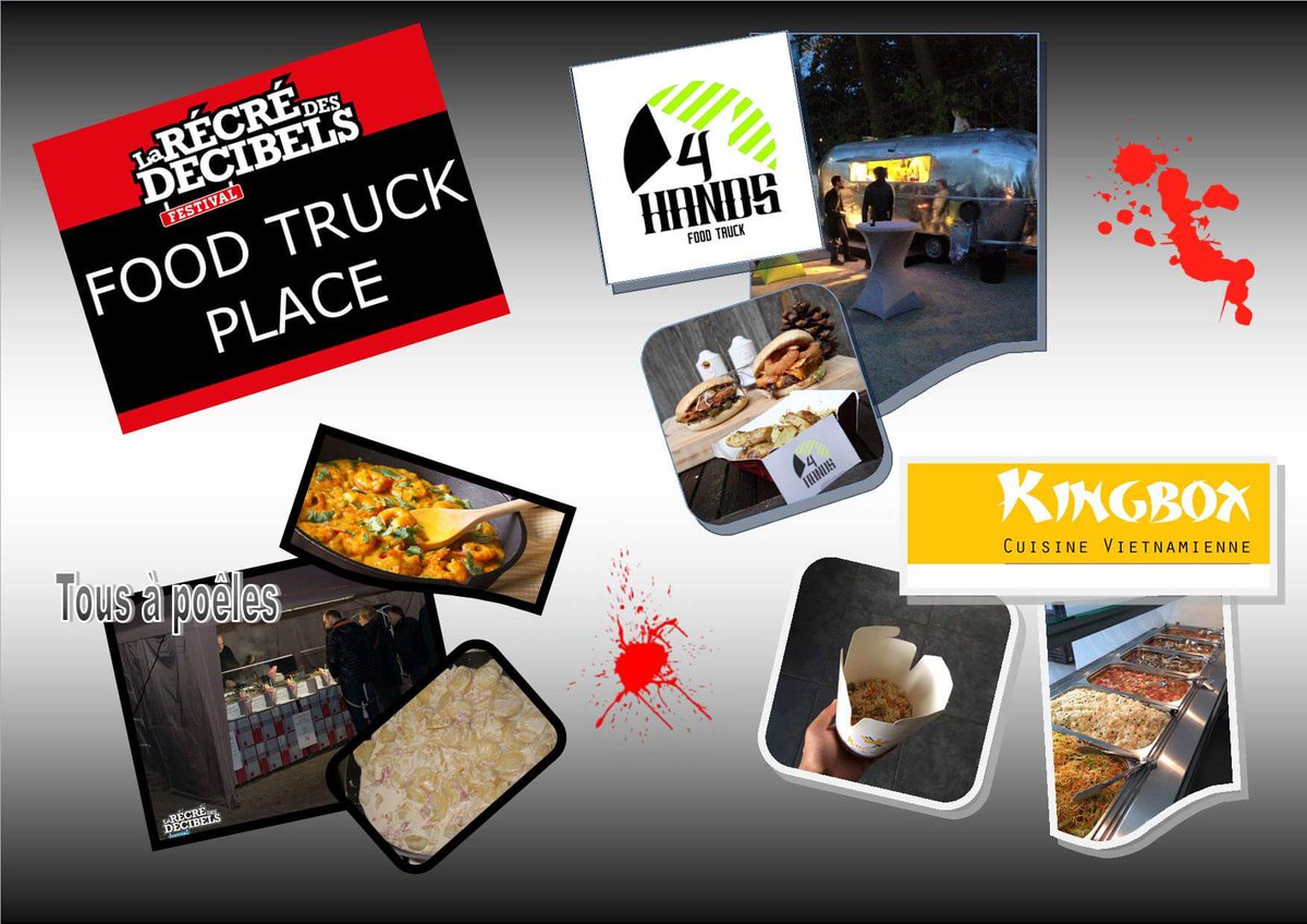recredecibels's tweet photo. Miam, Miam !!! Après l'effort sur le dance floor, le réconfort 😀 #recredesdecibels #festival #4handsfoodtruck #kingbox #tousapoeles https://t.co/uPzvtL0s51