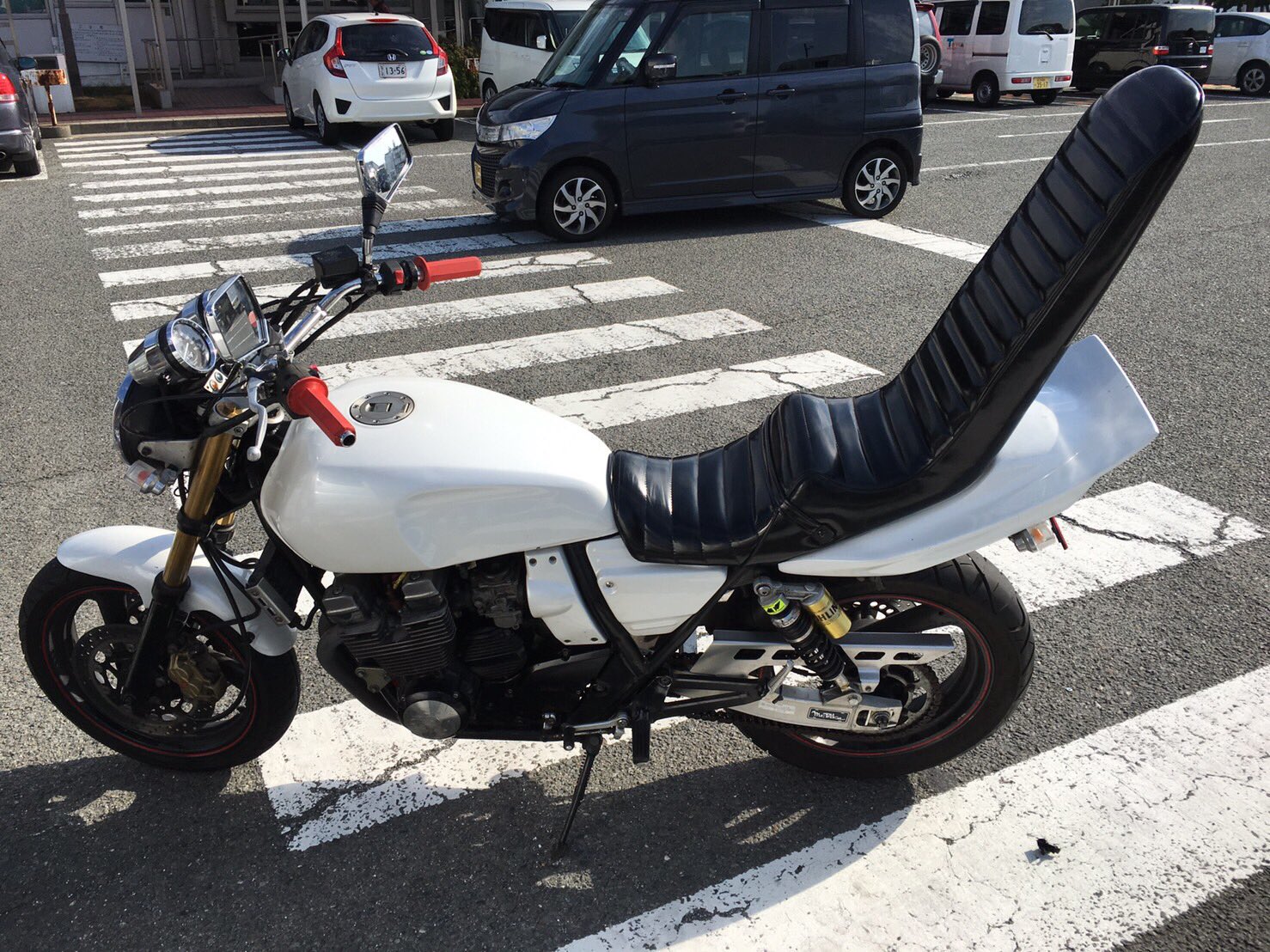 アドレスV125g 3段シート