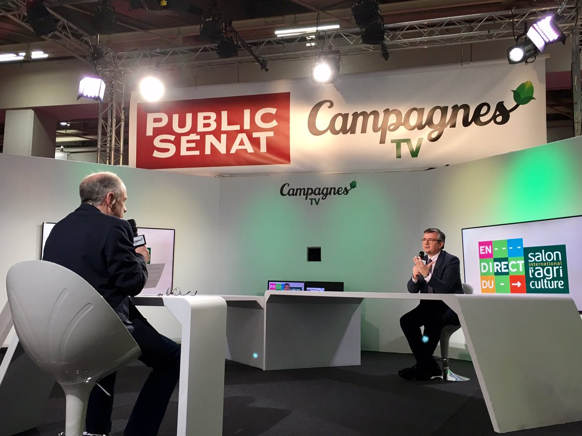 yvesjego's tweet photo. Retrouvez-moi en direct à partir de 11:30 sur @publicsenat @CampagnesTV #SIA2017 https://t.co/aOtxAUpb6M