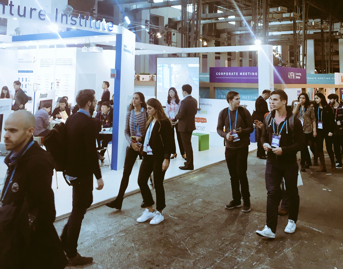 Prod_Designs's tweet photo. Soaking up the atmosphere @4YFN_MWC #mwc17 in #Barcelona https://t.co/Ky7mravp4X